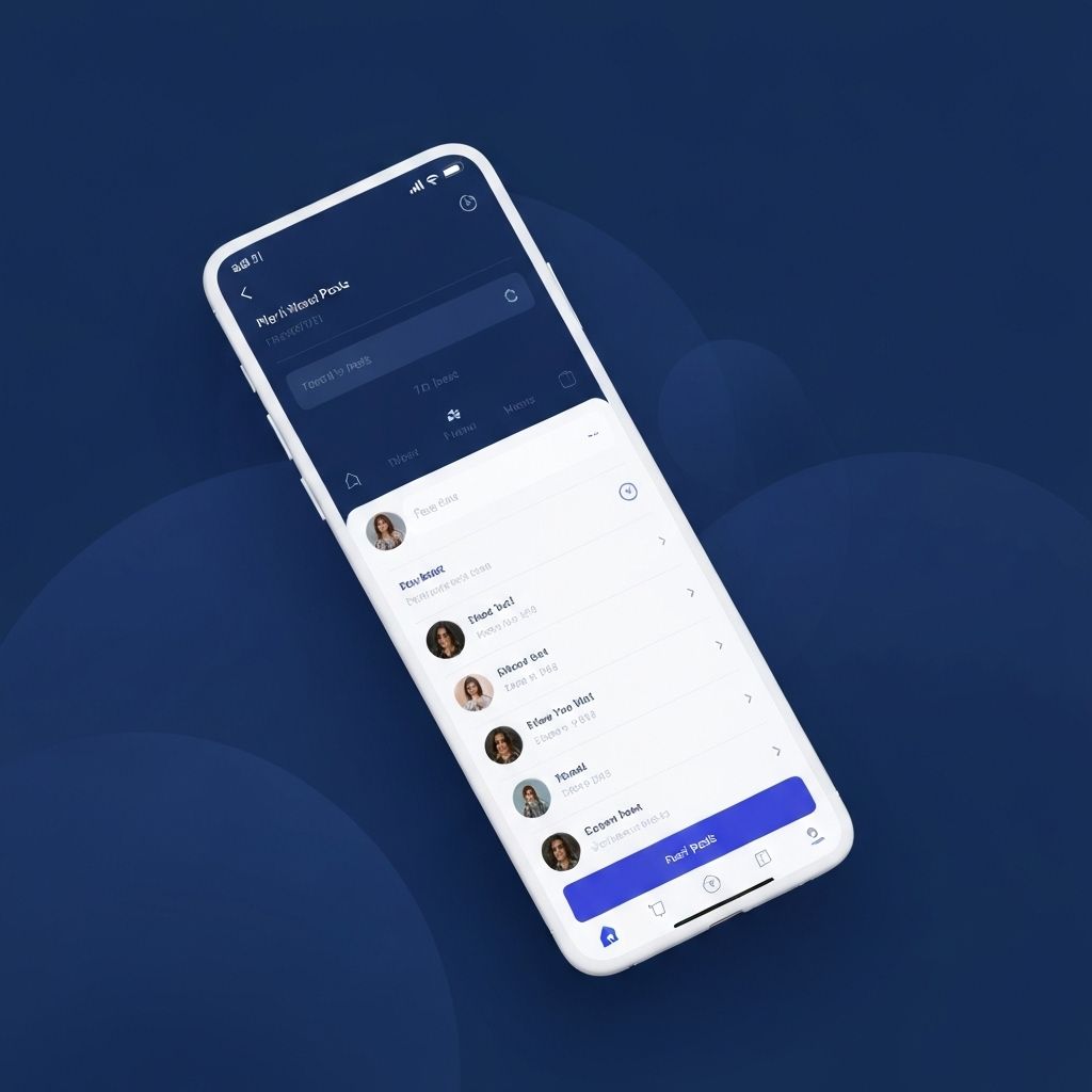 Flutter Mobile App preview